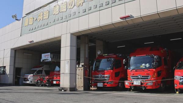  稲城市民の命を守る指揮車 