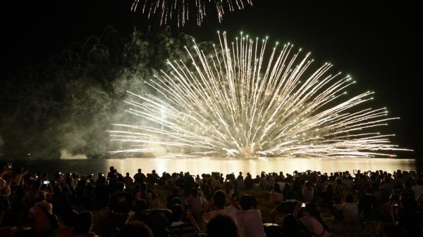 壮観劇場 ▽#55 「七色の華!水中スターマイン」