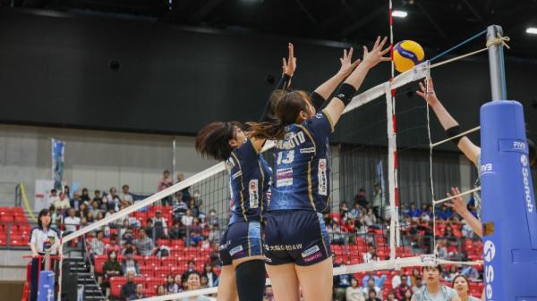 Vリーグ 2024-25 女子　第14節　カノアラウレアーズ福岡 VS JAぎふリオレーナ（2/2）