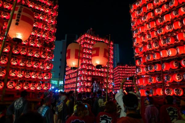 埼玉の祭り！久喜提燈祭り「天王様」