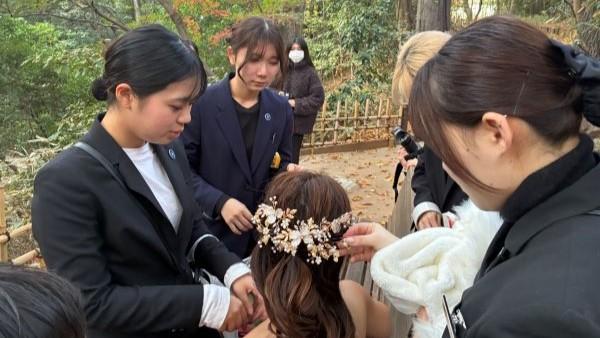  学生奮闘記～ハッピーブライダル～　▽ブライダル科の学生が心温まる結婚式を演出！ 