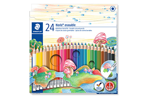 【地域に超密着！街ドキ埼玉】ステッドラー「ノリス 消せる色鉛筆 ２４色」【3名様】（2026年3月6日〆切）