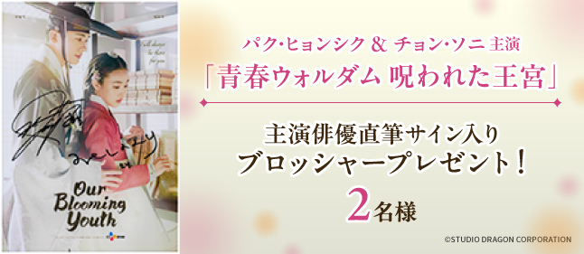 「青春ウォルダム 呪われた王宮」主演俳優直筆サイン入りブロッシャー