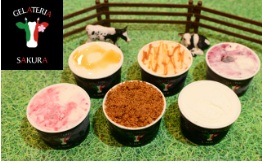 EZO愛す〜北海道恵みジェラートセット〜＜GELATERIA SAKURA＞