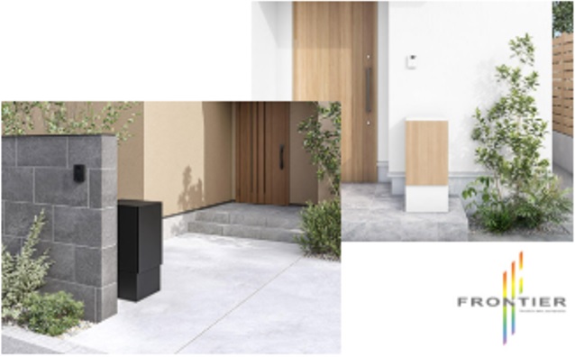 宅配ボックス（Nasta Box+POST　サイズM）＜株式会社フロンティア建設＞